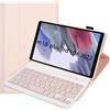 Generic Tastiera Per Lenovo Tab M10 Plus (3rd Gen) 10.6 Pollici 2022 Custodia, Staccabile Magnetica Sottile Custodia In Pelle Cover con Tastiera Bluetooth Wireless Lenovo Tab M10 Plus 10.6 (rosa)
