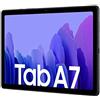 Samsung Galaxy Tab A7 Tablet, Display 10.4 TFT, 32GB Espandibili fino a 1TB, RAM 3GB, Batteria 7.040 mAh, LTE, Android 10, Fotocamera posteriore 8 MP, Dark Gray [Versione Italiana]