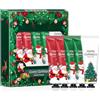 Miioto Mini Crema Mani Natale, Set Creme Mani, Crema Mani Natalizia, Idratare le Mani per Prevenire la Secchezza, Set Regalo Natale per Donne, Uomini, Mamme, Colleghi -5 * 30ml