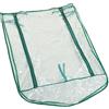 Restokki Copertura Di Ricambio Per Serra Con Tenda A Zip - Pvc Trasparente 69X49X92 Cm Per Protezione Piante Da Giardino Dal Freddo E Dalla Pioggia (Senza Telaio)