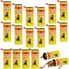 Flintronic 18 Pezzi Rotolini Acchiappamosche, Trappole Adesive per Mosche, Trappola Mosche per Frutta Appiccicosa, Carta Moschicida per Esterni Interni Uso di Mosche Zanzare