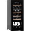 Cavin Cantinette vino a libera installazione nera - Cavin Northern Collection 18, due zone di temperatura, 34,5 x A: 82,5 x P: 48 cm
