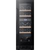 Cavin Cantinetta vino incasso nera, Cavin Arctic Collection 30D, 2 zone di temperatura, 18 bottiglie, cantinetta vino larga 30 cm, ripiani estraibili, L:29,5 x A:82/87 x P:57,5cm