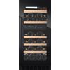 mQuvée Cantinetta vino da incasso 40 cm - WineCave 800 40D Fullglass Black - nero, 2 zone di temperatura