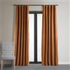 HPD Half Price Drapes Tende oscuranti termiche in velluto per soggiorno, lunghe 274 cm (1 pannello), con tasca per asta, isolanti, per finestre della camera da letto, 127 x 274 cm (larghezza x