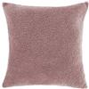 Gardinia Sehlbach Cuscino in bouclé, Rosa, 45 x 45 cm, Design accogliente, Sfoderabile, Combinazioni versatili, Tocco di stile