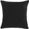 Gardinia Sehlbach Cuscino in bouclé, Nero, 45 x 45 cm, Design accogliente, Sfoderabile, Combinazioni versatili, Tocco di stile
