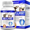 SSS SALLYSS SALLYSS Condroprotettore per Cani - Integratore di Glucosamina e Condroitina - Supporto per Articolazioni e Anche - 180 Compresse Masticabili - Cani condrostress