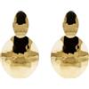 ETRUSCA GIOIELLI Orecchini Donna placcati Oro 18k - Orecchini Pendenti Ovali Anallergici - Gioielli Made in Italy - Idea Regalo Compleanni, Anniversari, Festa Donna, Festa Mamma