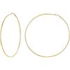 Suplight Orecchini Donna Cerchio Grandi 100mm in Acciaio Inossidabile Colore Oro Orecchini Huggie Cerchio Regalo per Donna Ragazza