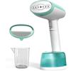 AROEVE Ferro da Stiro Verticale, 1500W Stiratore Verticale con Serbatoio Acqua 365ml, 2 Modalità di Vapore, Vapore Continuo 30 g/min, Rimuovi Pieghe Compatto e Portatile per Casa, Ufficio e Viaggio