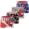 FREEGUN Boxer Uomo Microfibra La Mucca Che ride, Confezione da 4 Lvq2, L