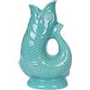 Gurgly Iconic Aqua Glug Jug Grand 28 cm 1,4 L - Brocca d'acqua per pesce, vaso decorativo per pesci ornamento caraffa