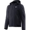 Dainese IGNITE 2 SOFT SHELL HOODIE TEX JACKET | BLACK | DAINESE