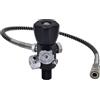 DRYHTEN Adattatore per valvola DIN 4500 psi/300 bar con tubo da 50 cm, doppio calibro per la ricarica Scuba Tank Paintball PCP Airsoft Immersione Cilindro HPA (M18 x 1,5)