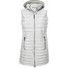 G.I.G.A. DX GS 70 Wmn QLTD VST Trapuntato/Gilet con Cappuccio, Broken White, 44 Donna