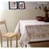 Zucchi - Tovaglia antimacchia semprepulita Fall cm. 140x180 col. B1 Blu. Tessuto 100% Cotone resinato Lavabile in Lavatrice.