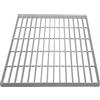 Monster Shop Griglia zincata del pavimento passerella pannello di drenaggio grondaia sfiato acciaio resistente alle intemperie zincato 500mm x 500mm x 30mm 4mm spessore del metallo 250kg capacità di carico