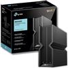 TP-Link BE9300 Router Wi-Fi 7 tri-banda ultra veloce 9214 Mbps 6 flussi, cinque porte 2,5 G, 4K-QAM, compatibile EasyMesh, streaming 8K, VR/AR, giochi online, configurazione facile (Archer BE550)