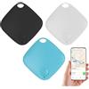 RaitWahl 3 pezzi localizzatore GPS Bluetooth per chiavi, localizzatore di oggetti Bluetooth, portafogli, borse, animali e valigie, tracker compatibile con Android e iOS, ricerca bidirezionale