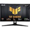 ASUS TUF Gaming VG27AQ3A Monitor Gaming 27" pollici, QHD (2560x1440), 180Hz, Fast IPS, Sincronizzazione ELMB, 1ms (GTG), FreeSync Premium, G-Sync, Overdrive variabile, 130% sRGB, Nero