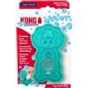 KONG ZoomGroom - Spazzola per cani con bolle, erogazione di sapone, massaggiante e gooming per cani, rimuove i peli cadenti, funziona su tutti i tipi e lunghezze di pelo
