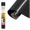Siser® EasyWeed® Nero, 30cm x 1mt, vinile termotrasferibile termoadesivo per personalizzare i tessuti, hobby creativi, certificato VeganOk e Oeko-Tex standard 100 classe I.