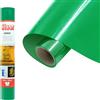 Siser® EasyWeed® Verde, 30cm x 1mt, vinile termotrasferibile termoadesivo per personalizzare i tessuti, hobby creativi, certificato VeganOk e Oeko-Tex standard 100 classe I.
