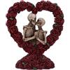 Nemesis Now To Have and To Hold 13 cm, resina, rosso, scheletri figure, scheletri rossi ornamento, scheletri da collezione, regali da collezione, fuso in resina finissima, sapientemente dipinto a mano
