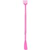 Generic Plastiic, grattaschiena a forma di calzascarpe lungo, strumento telescopico, grattaschiena ergonomico, dal prurito, portatile, leggero, manico lungo per uomini e donne