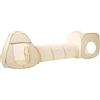3 Sprouts Tenda Tunnel Gioco Per Bambini - Bruco Tunnel Divertente - Terrazzo - Beige