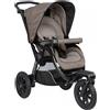Chicco Passeggino Activ3 Jet Black Con 3 Ruote, Facile da Guidare Su Tutti i Terreni