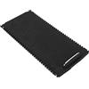 Yuecoom Rullo della Console Centrale, Copertura cieca del Supporto della Tazza del Rullo di Scorrimento della Console Centrale A20468076079051 Sostituzione per Mercedes‑Benz W204 W212(Nero)