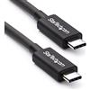StarTech.com Cavo Thunderbolt 3 Passivo da 2m, 20Gbps, 100W PD, 4K, Certificato Thunderbolt, Compatibile con USB4/DP Alt Mode, Thunderbolt4, USB 3.2/Type-C (TBLT3MM2M)