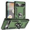 Aozuoton Custodia per Pixel 6a, custodia per telefono Google Pixel 6A con protezione per schermo HD, [grado militare 4,9 m prova di caduta], custodia protettiva antiurto per Google Pixel 6a, verde militare