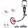 DRAGOSTI Succhia Clitoride per Donna, Kit Pompa Vulvare con Ventose per Clitoride e Capezzoli - Stimolatore Clitoride, Giocattoli Sessuali Donna con Forte Suzione per Piacere Femminile e di Coppia BDSM