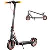 TODIMART T3 Monopattino Elettrico Adulto, Motore da 350W, 25 km/h, 30KM di Autonomia, 8.5 Scooter Elettrico Pieghevole y App, Carico Massimo 120 KG, Doppio Freno