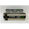 TDK OD 90 Type I NORMAL POSITION Cassette Tape lotto di 2 GIAPPONE rare nuove