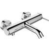 Invena Kalitea rubinetto per vasca e doccia a parete cromo BW-72-001
