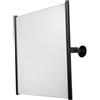 Faneco Med specchio 60x60 cm quadrata nero S25LUSWCR