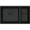Franke Kanon lavello in granito 76x46 cm grigio/grafite/inox 125.0740.836