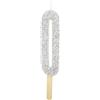 PME Candelina Glitterata Argento - N.0