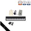 Prodotto senza marchio Pianoforte digitale compatto KAWAI ES120 nero (include cuffie con coulisse...