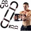LeuKoles Twister Arm Trainer,Espansore Toracico Regolabile per l'allenamento Muscolare di Petto, Braccia, Spalle e avambracci, Attrezzatura Portatile per Il Attrezzi Palestra Casa (Rosso e nero 2)