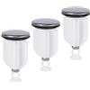 Yzpklhw 3 Pezzi di Tappi Lavabo, Tappi di Scarico Universale, Tappo 40mm con Guarnizione per Cucina Bagno Lavello