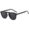 YAMEIZE Occhiali da Sole Rotondi Vintage per Donna Uomo Flat Top Piccoli Retrò Occhiali da sole Rotondi Piccoli Classic Protezione UV400