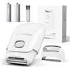 TOUCHBeauty Epilatore Elettrico Donna, Rasoio Elettrico Corpo con Testina Galleggiante per Gambe, Ascella, Bikini, Parti Intime, Impermeabile IPX5, Senza Fili