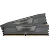CORSAIR VENGEANCE DDR5 32GB (2x16GB) DDR5 6000MHz CL36 AMD EXPO Intel XMP iCUE Memoria Compatibile per Computer - Grigio (CMK32GX5M2E6000Z36)