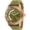 Invicta Specialty Orologio da Uomo in acciaio inossidabile con movimento Quarzo - 45mm, Oro Rosa/Verde