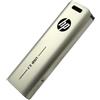 HP x796w USB 3.1 Flash Drive 128GB, design push and pull, finitura metallica